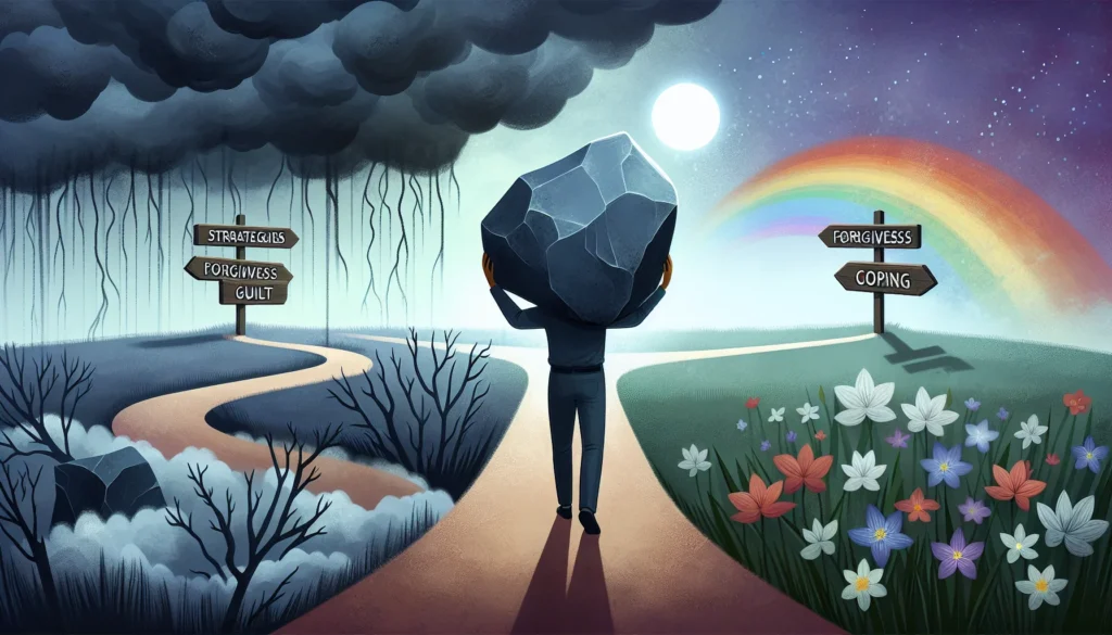 Self Forgiveness as a quiet moment of inner healing and emotional release