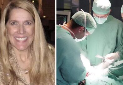 Near-Death Experience Case – Pam Reynolds portrait alongside surgical operation scene