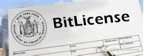 Mastercard BitLicense document issued by the New York State Department of Financial Services, representing crypto regulation.