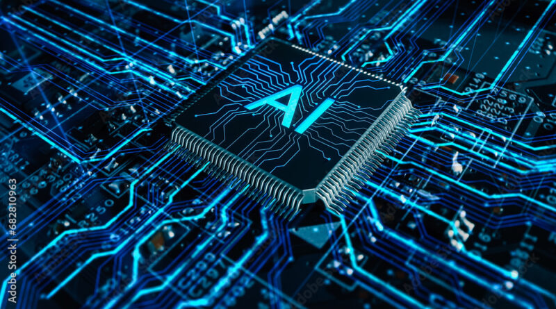 AI‑designed viruses visualized through synthetic biology and computational genome design