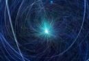baryon junction gluon field visualization