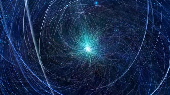 baryon junction gluon field visualization