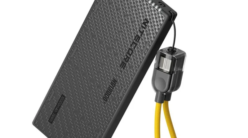 Nitecore power bank ultra‑light design