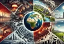 global environmental instability illustrated through contrasting planetary futures