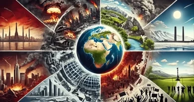 global environmental instability illustrated through contrasting planetary futures
