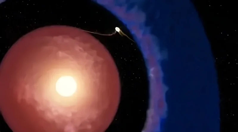 Elias 2-24 b forming inside a protoplanetary disk around a young star 450 light-years from Earth