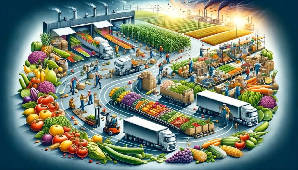 Food geopolitics and global food security, agricultural supply chains and strategic resources
